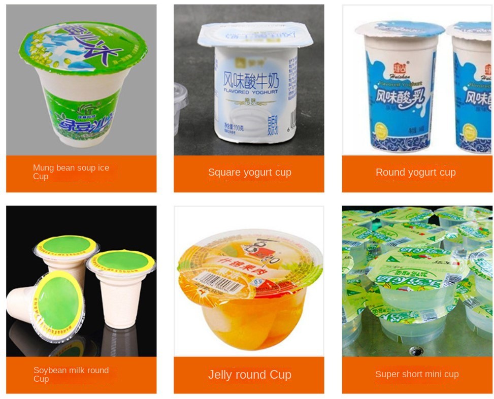 jelly cup filling sealing machine jelly cup filling sealing machine